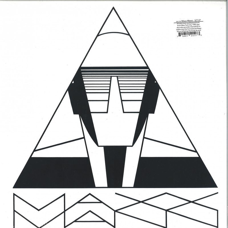 Maxx Mann — Maxx Mann LP vinyl cover