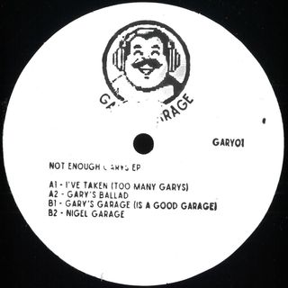 Unknown — Not Enough Gary’s EP vinyl cover