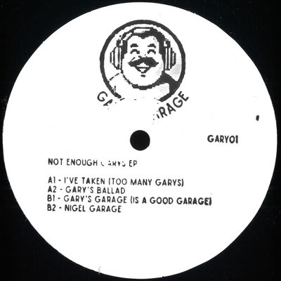 Unknown — Not Enough Gary’s EP vinyl cover