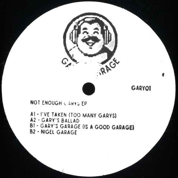 Unknown — Not Enough Gary’s EP vinyl cover