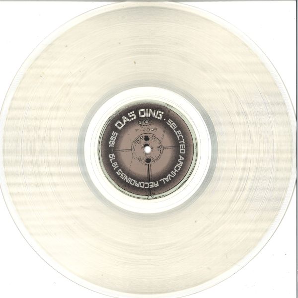 Das Ding — Selected Archival Recordings 1979-1985 vinyl cover