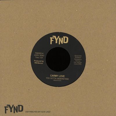 Carmy Love, PM Warson — You Gotta Understand / Thinking Of Leaving (7") vinyl cover