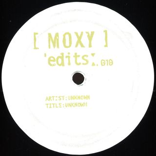 Unknown — Moxy Edits 010 vinyl cover