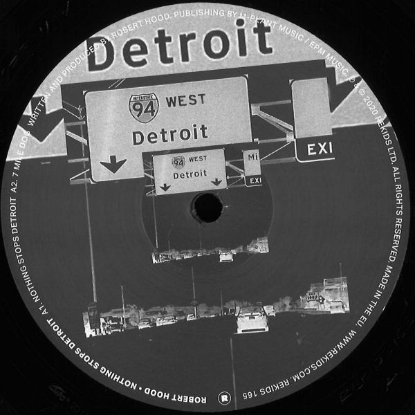 Robert Hood — Nothing Stops Detroit vinyl cover