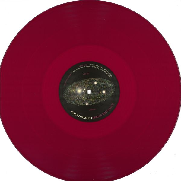 Kerri Chandler — Spaces and Places: Album Sampler 4 LP 2x12" vinyl cover