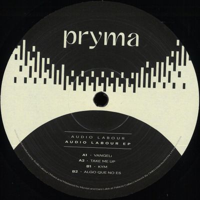 Audio Labour — Audio Labour EP vinyl cover