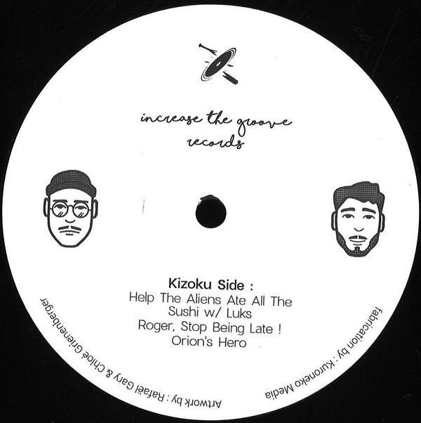 Oden&Fatzo, Kizoku — From Da Split #1 vinyl cover