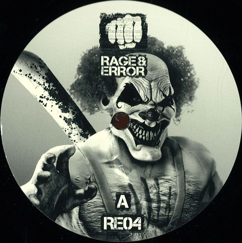 Rage, Error Music — Against The Rules Ep vinyl cover