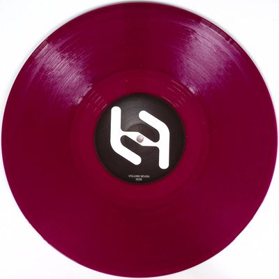 Hardspace — H007 12" transparent purple - with full cover print vinyl cover