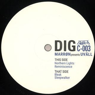 Uväll — MARRØN presents UVÄLL vinyl cover