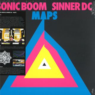 Sonic Boom, Sinner Dc — MAPS LP vinyl cover