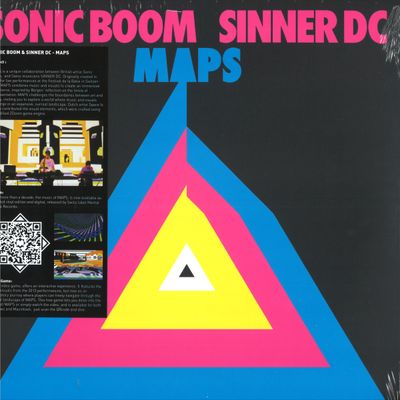 Sonic Boom, Sinner Dc — MAPS LP vinyl cover