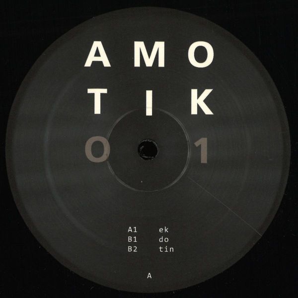 Amotik — Amotik 001 vinyl cover