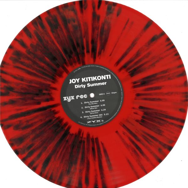 Joy Kitikonti — Dirty Summer vinyl cover