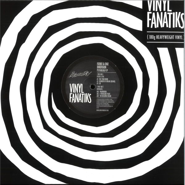 Fozbee, Cooze, Dimension — Psychology EP vinyl cover