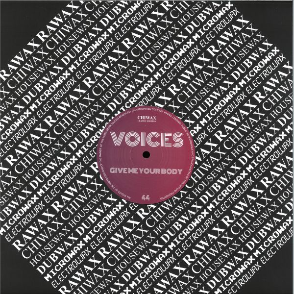 Voices — Give Me Your Body vinyl cover