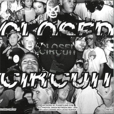 Luca Lozano, Dj Steve — Closed Circuit vinyl cover