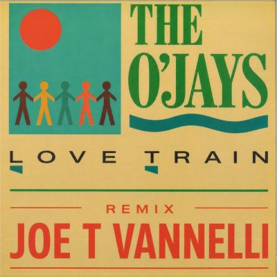 The O'Jays — LOVE TRAIN REMIX JOE T VANNELLI vinyl cover