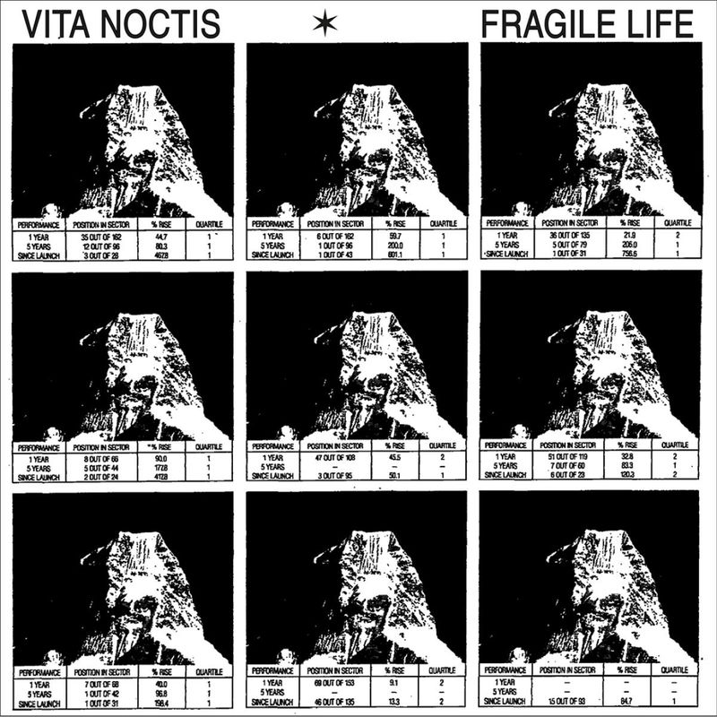 Vita Noctis — Fragile Life LP vinyl cover