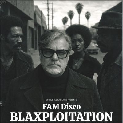 FAM Disco — Blaxploitation LP 2x12" vinyl cover
