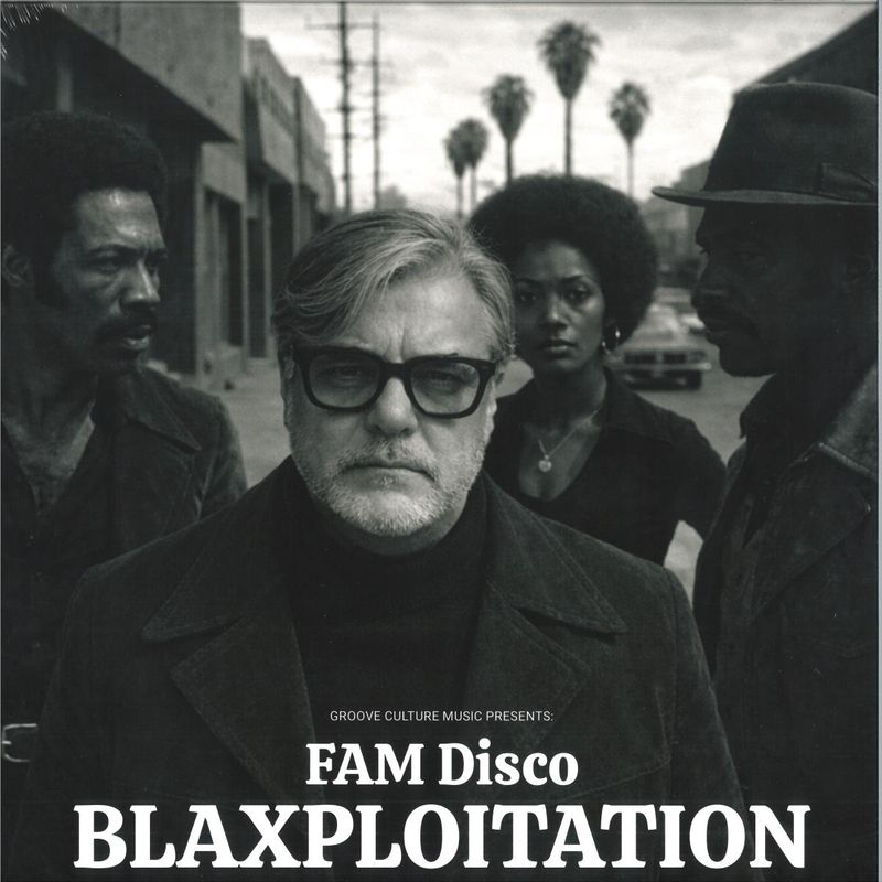 FAM Disco — Blaxploitation LP 2x12" vinyl cover