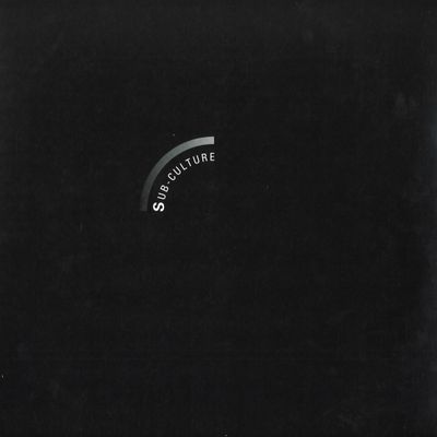 New Order — Sub-Culture vinyl cover
