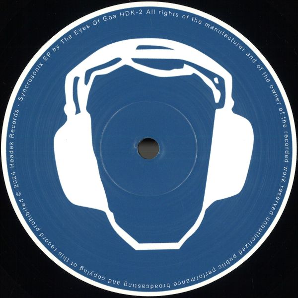 The Eyes Of Goa — Syncrosonix Parts EP vinyl cover
