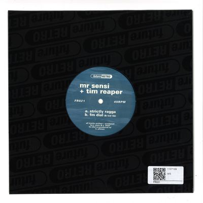 Mr Sensi, Tim Reaper — FR021 vinyl cover