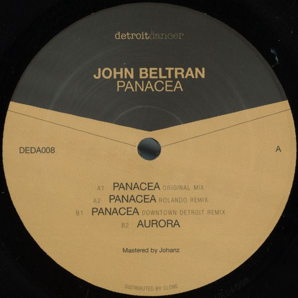 John Beltran — Panacea vinyl cover