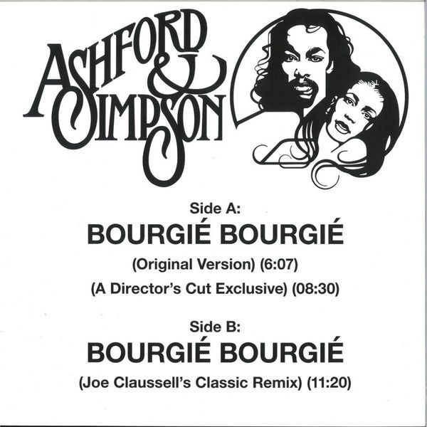 Ashford, Simpson — Bourgié Bourgié vinyl cover