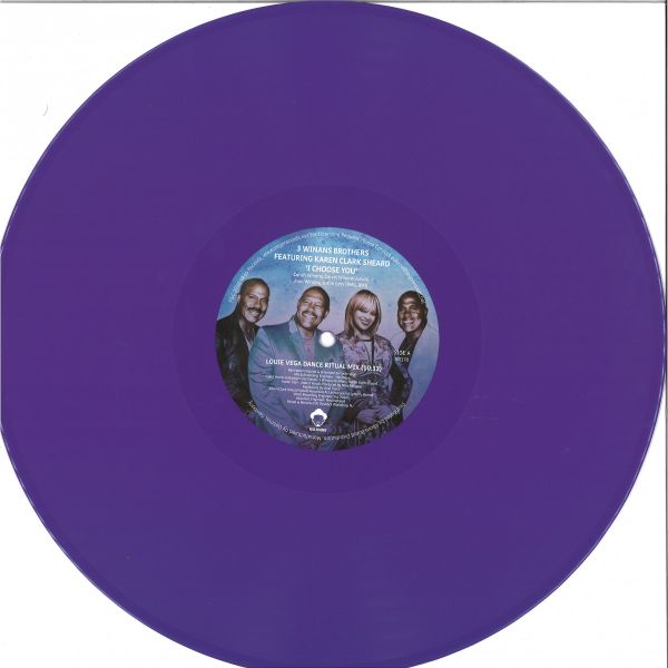 I Choose You, Inc. Louie Vega Remixes — 3 Winans Brothers Featuring Karen Clark Sheard vinyl cover