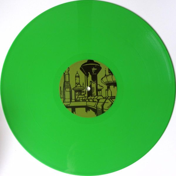 DJ Hell, Truncate, DJ T-1000, Mark Broom — AFM001 vinyl cover
