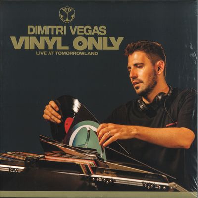 Dimitri Vegas — VINYL ONLY (LIVE AT TOMORROWLAND) LP 2x12" vinyl cover