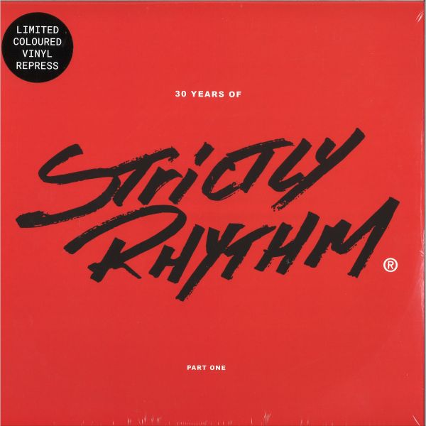 Various — 30 Years Of Strictly Rhythm - Part One (Red Vinyl Repress) vinyl cover