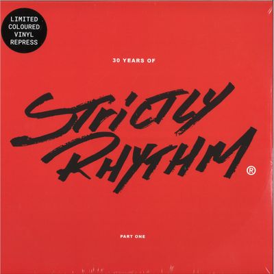 Various — 30 Years Of Strictly Rhythm - Part One (Red Vinyl Repress) vinyl cover