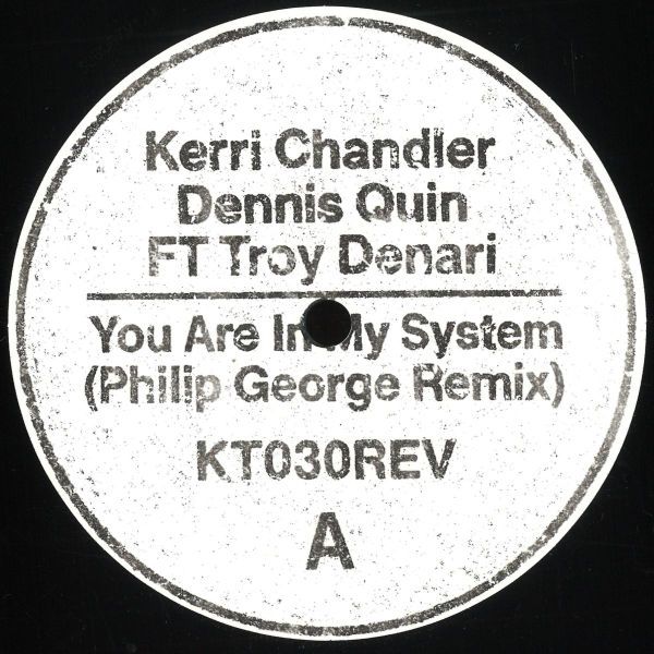 — You Are In My System (Philip George Remix) vinyl cover