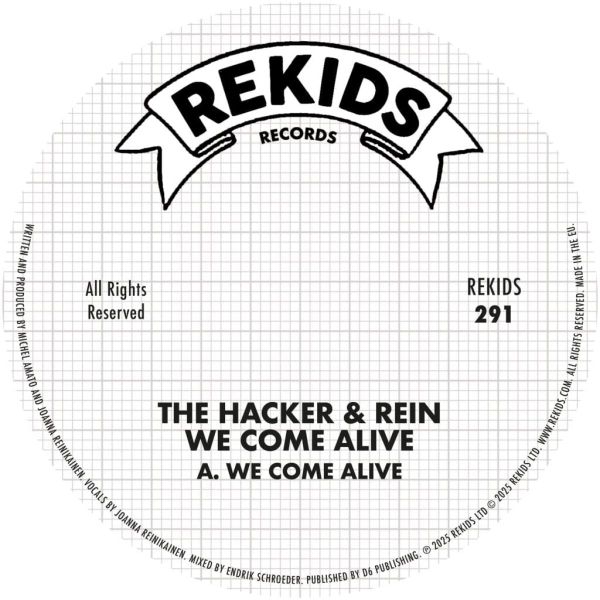 The Hacker, Rein — We Come Alive vinyl cover