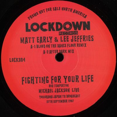 Matt Early, Lee Jeffries — Fighting For Your Life vinyl cover