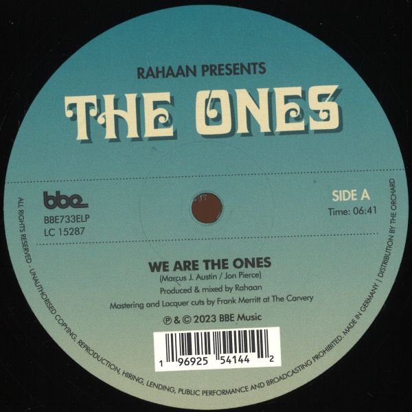 Rahaan — We Are The Ones / Fire / Forever vinyl cover
