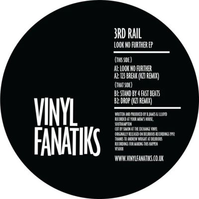 3Rd Rail — Look No Further EP vinyl cover