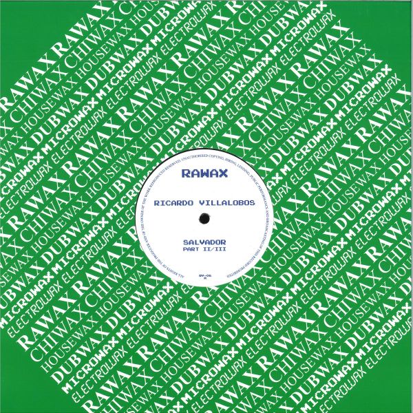 Ricardo Villalobos — Salvador Trilogy Part 2 of 3 vinyl cover