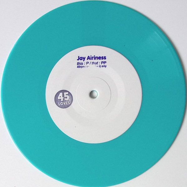 Jay Airiness — Nu Disco 7" vinyl cover