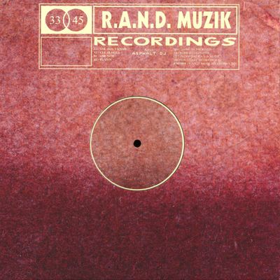 Asphalt DJ — RM12038 vinyl cover