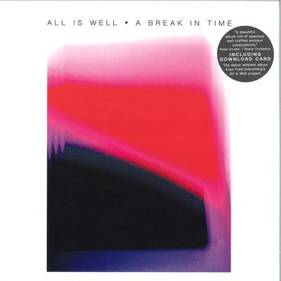 All Is Well — A Break In Time LP vinyl cover