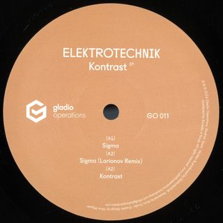 Elektrotechnik — KONTRAST EP vinyl cover