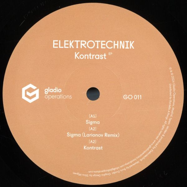 Elektrotechnik — KONTRAST EP vinyl cover