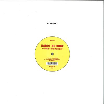 Hardt Antoine — Nobody's Watching EP vinyl cover