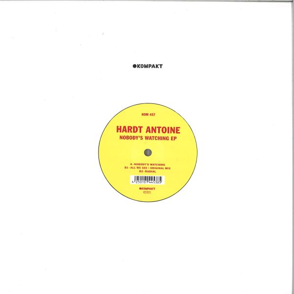 Hardt Antoine — Nobody's Watching EP vinyl cover