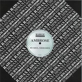 Ambrose — My Soul, Your Soul vinyl cover