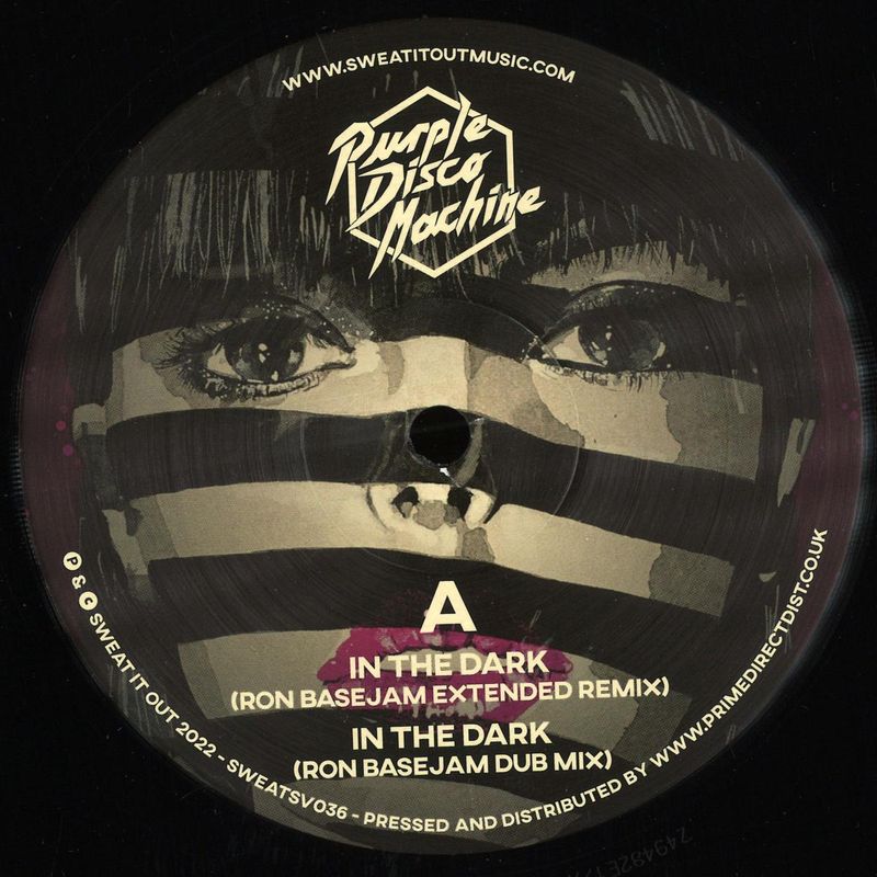 Purple Disco Machine — In The Dark - The Remixes EP vinyl cover